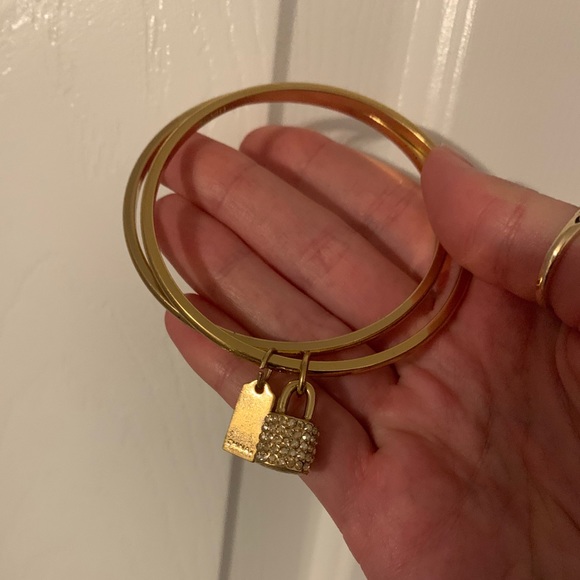 TWO Gold Coach Bangles - Picture 2 of 2